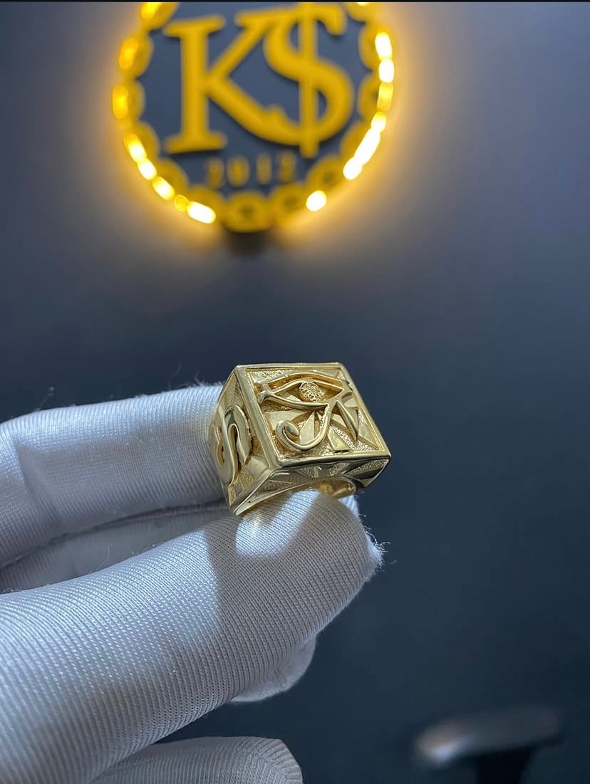 Dedeira banhada a ouro 18 k Personalizada